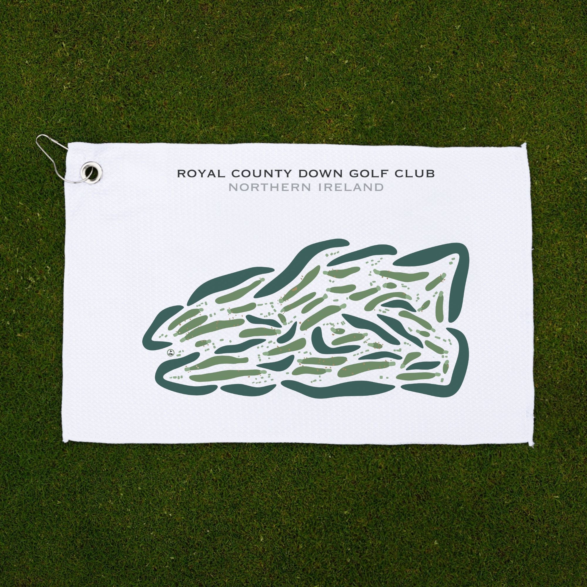 Royal County Down Golf Club, Northern Ireland - Printed Golf Courses