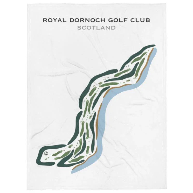 Royal Dornoch Golf Club, Dornoch Scotland - Printed Golf Courses