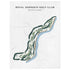Royal Dornoch Golf Club, Dornoch Scotland - Printed Golf Courses