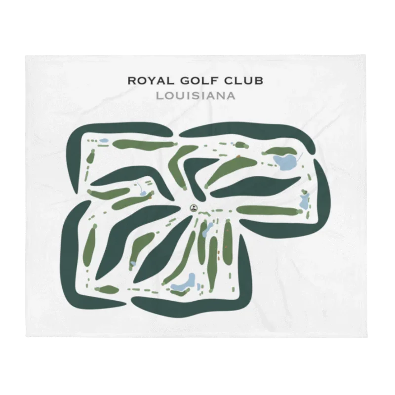 Royal Golf Club, Louisiana - Printed Golf Courses