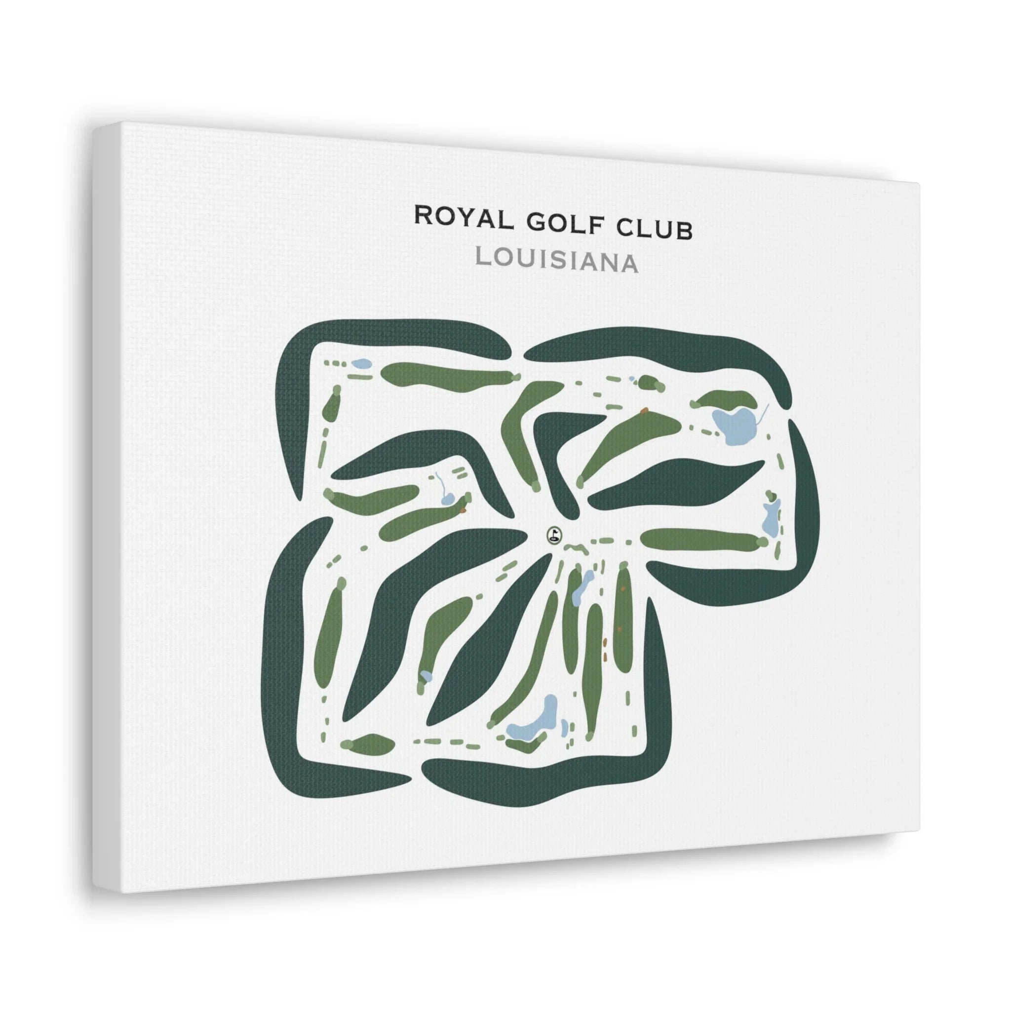 Royal Golf Club, Louisiana - Printed Golf Courses