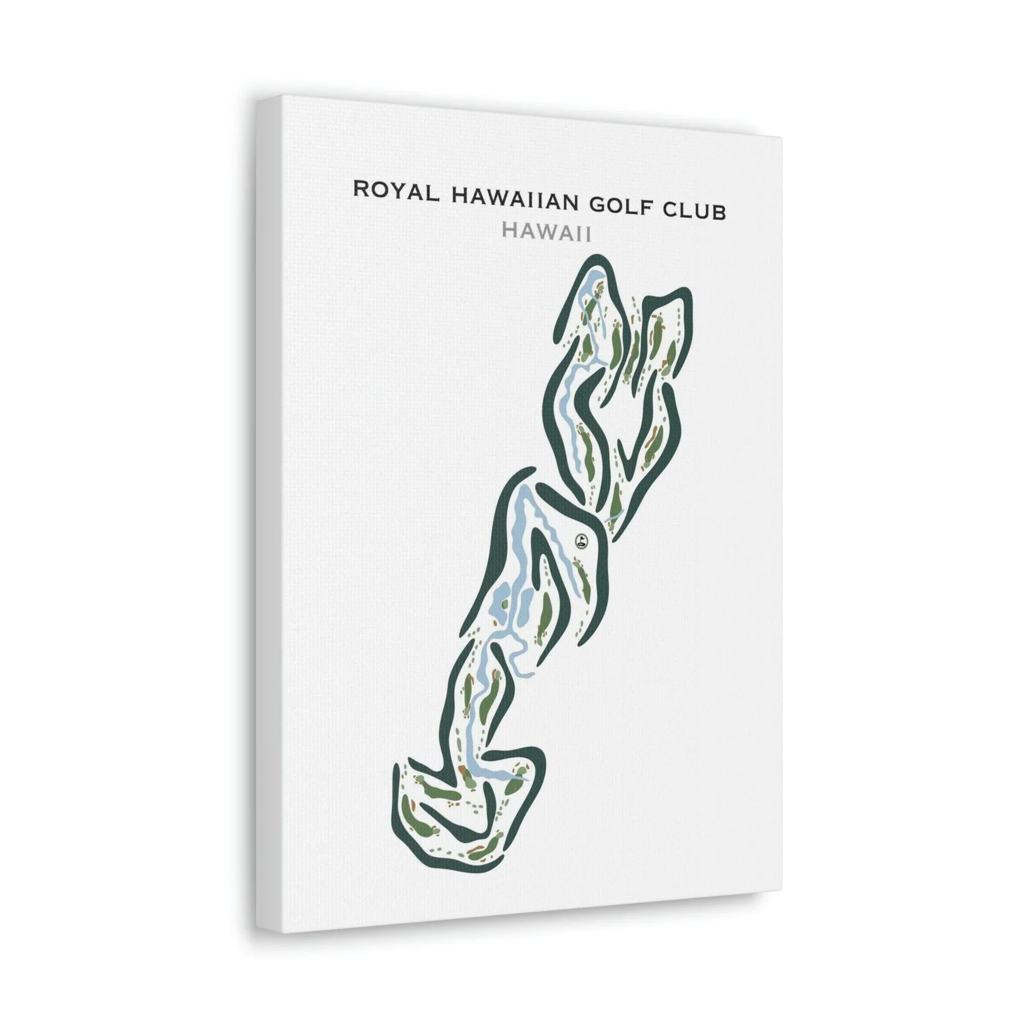 Royal Hawaiian Golf Club, Hawaii - Printed Golf Courses