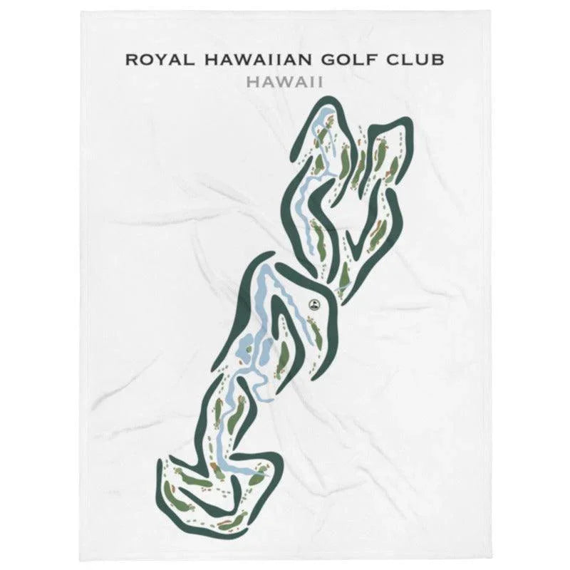 Royal Hawaiian Golf Club, Hawaii - Printed Golf Courses
