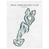 Royal Hawaiian Golf Club, Hawaii - Printed Golf Courses