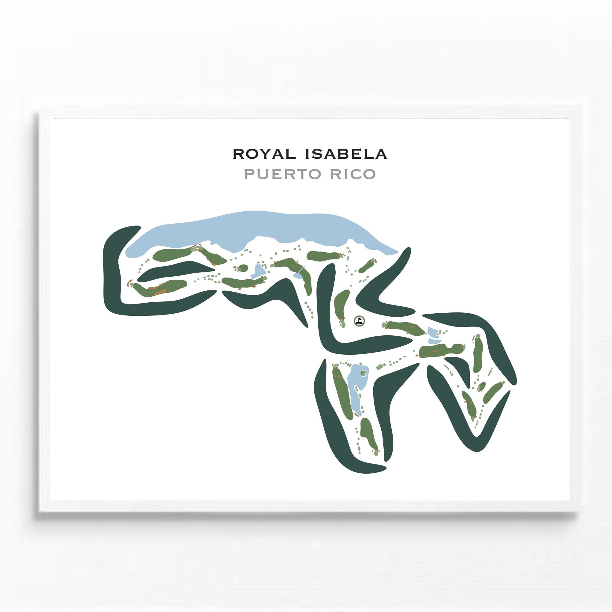 Royal Isabela Golf Club, Puerto Rico - Printed Golf Courses