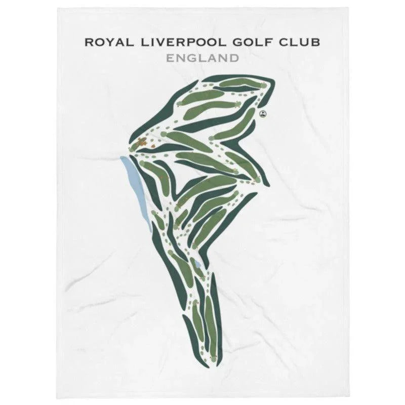 Royal Liverpool Golf Club, England - Printed Golf Courses