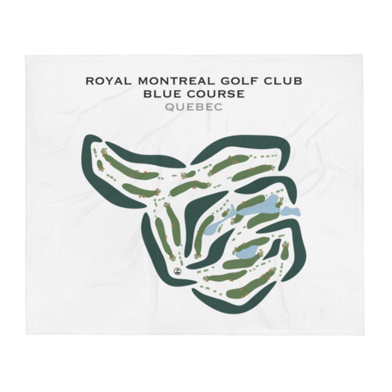 Royal Montreal Golf Club, Blue Course, Quebec, Canada - Printed Golf Courses