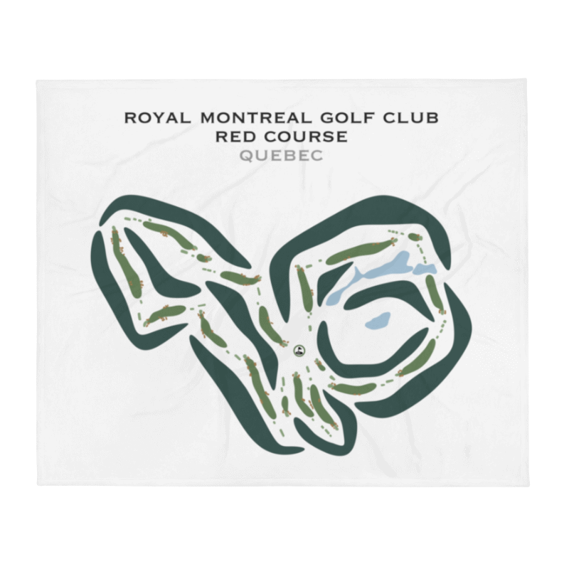 Royal Montreal Golf Club, Red Course, Quebec, Canada - Printed Golf Courses