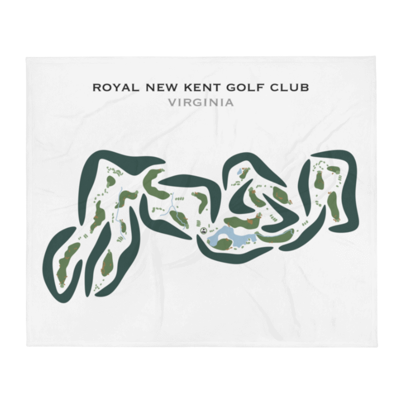 Royal New Kent Golf Club, Virginia - Printed Golf Courses