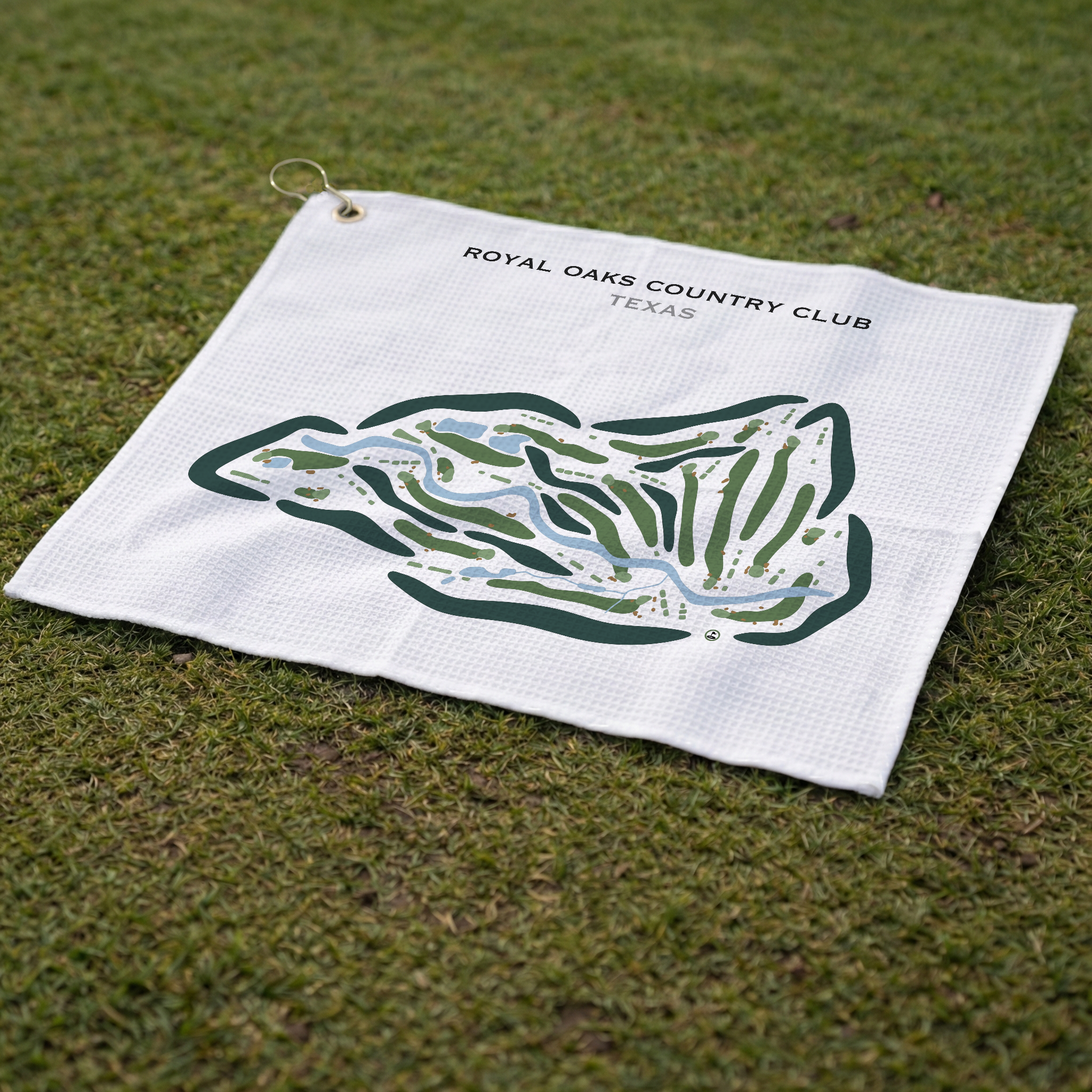 Royal Oaks Country Club, Texas - Printed Golf Course