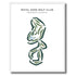 Royal Oaks Golf Club, Pennsylvania - Printed Golf Courses