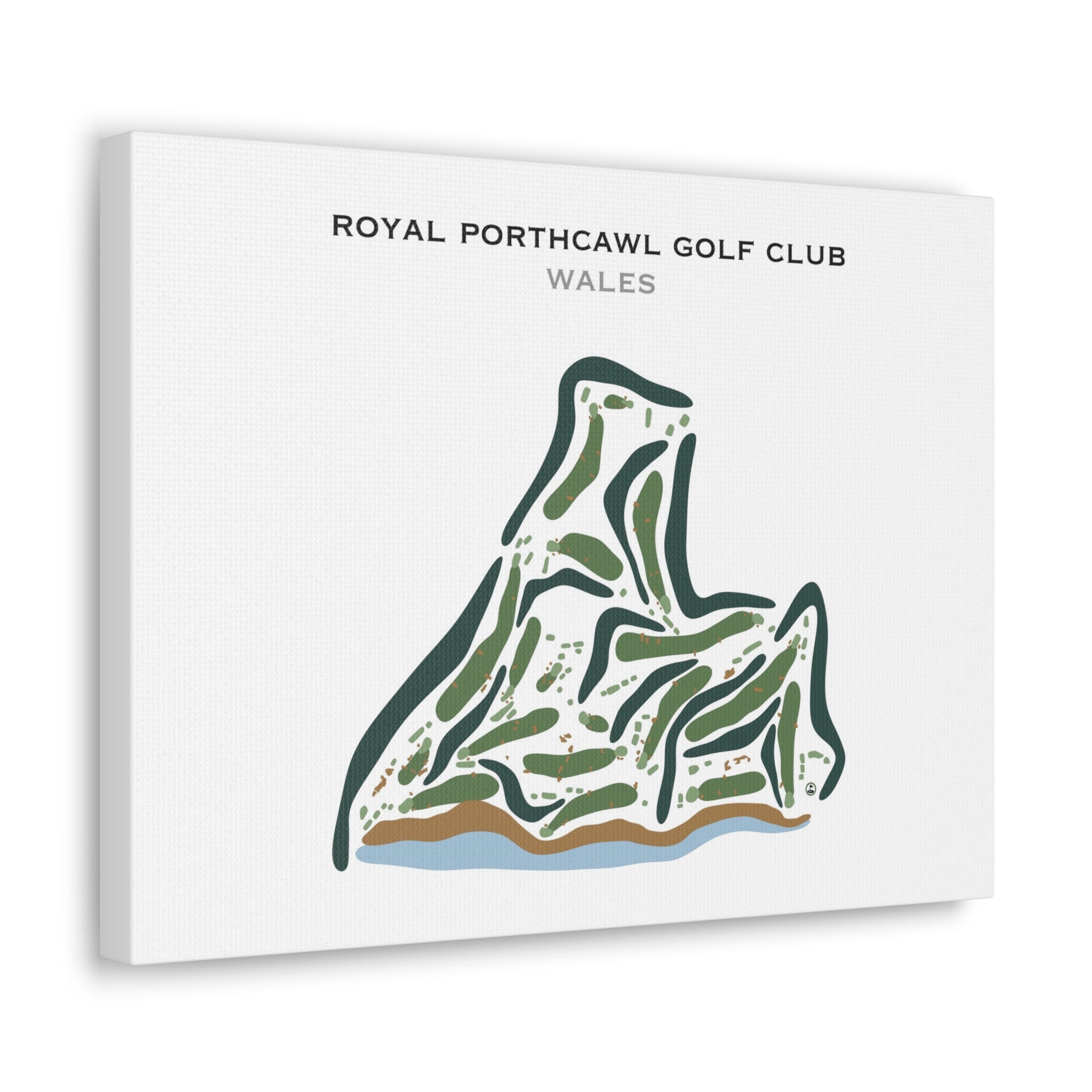 Royal Porthcawl Golf Club, Wales - Printed Golf Courses