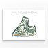 Royal Porthcawl Golf Club, Wales - Printed Golf Courses