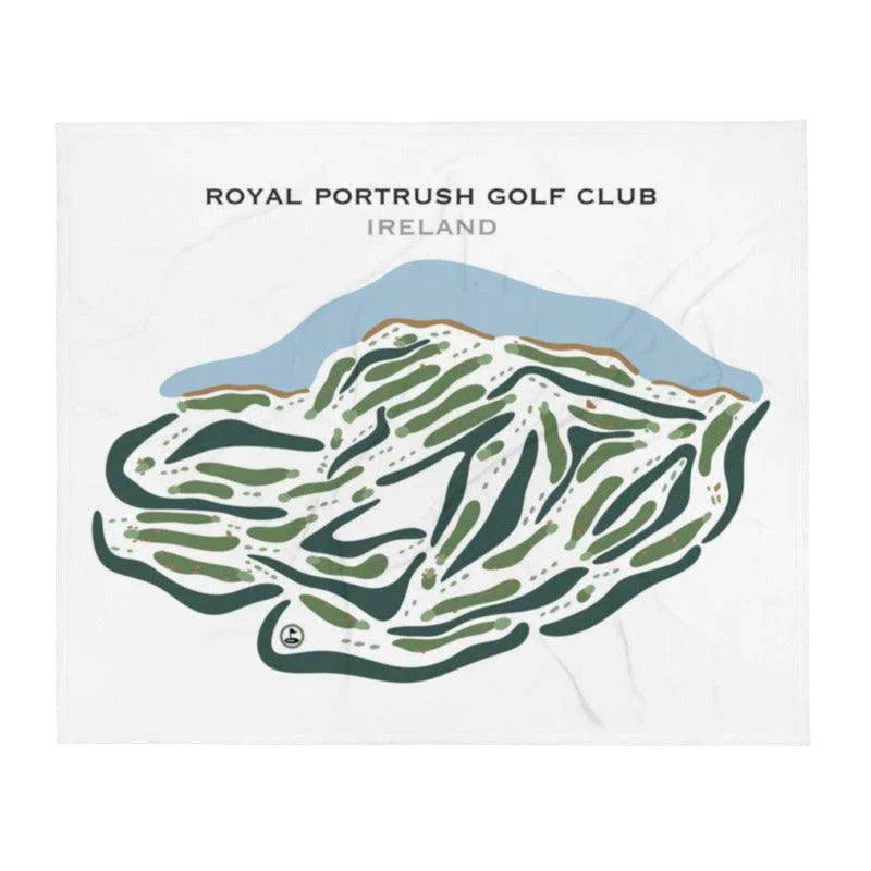 Royal Portrush Golf Club, Northern Ireland - Printed Golf Courses