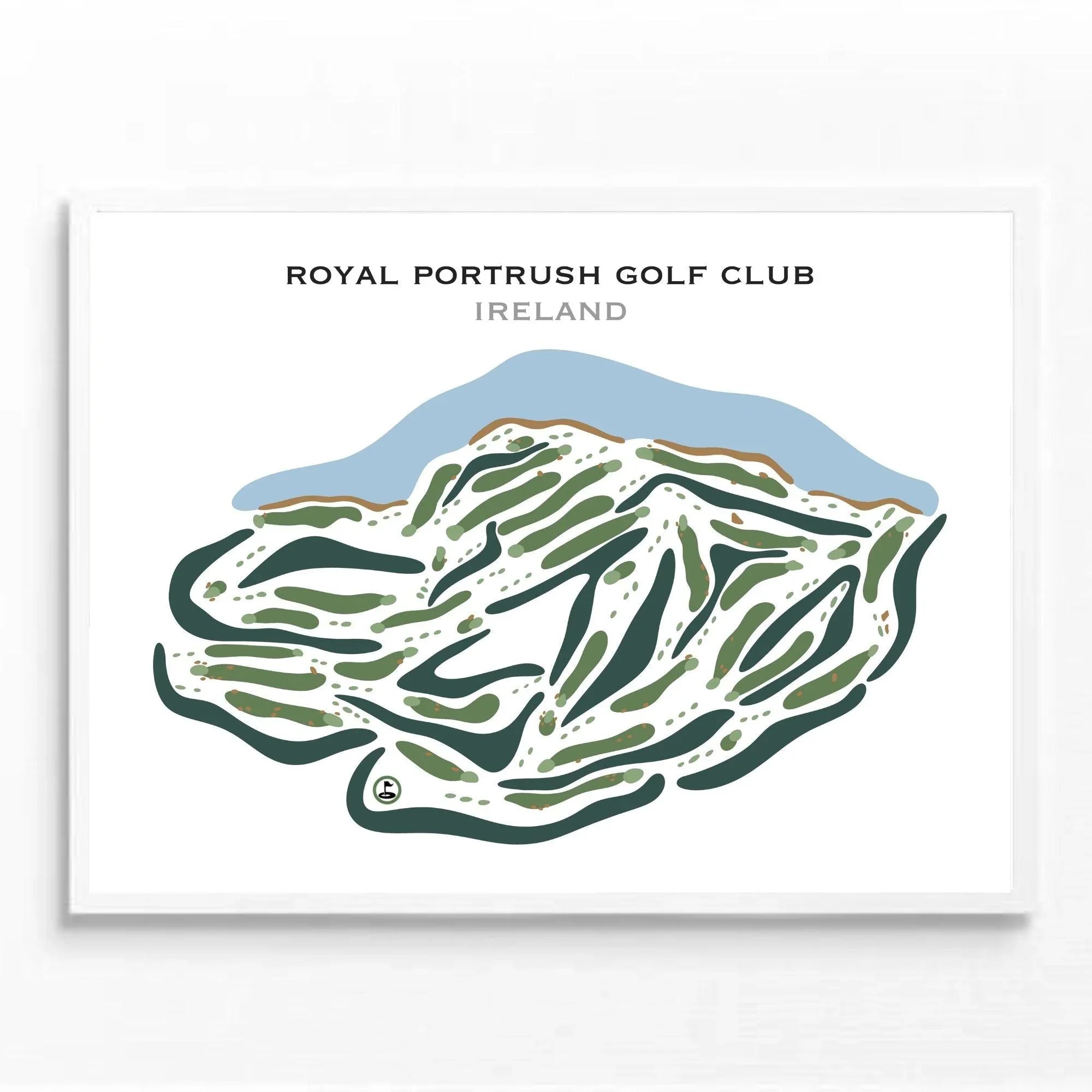 Royal Portrush Golf Club, Northern Ireland - Printed Golf Courses