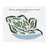 Royal Queensland Golf Club, Australia - Printed Golf Courses