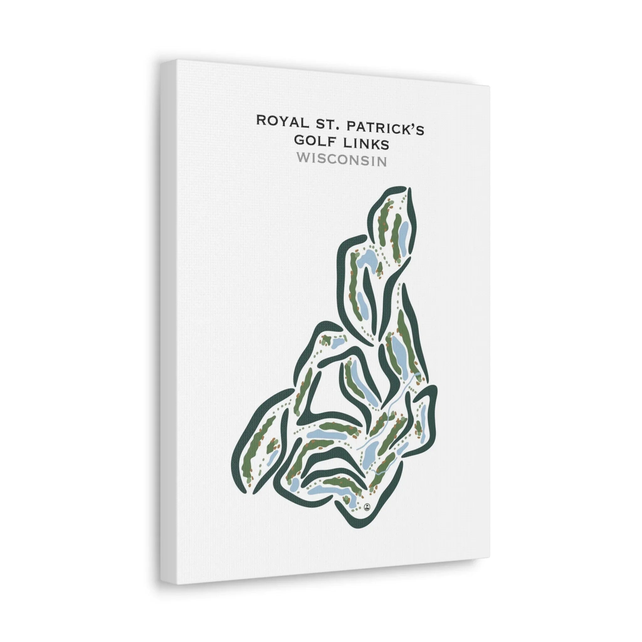 Royal St. Patrick's Golf Links, Wisconsin - Printed Golf Courses