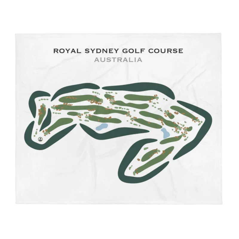 Royal Sydney Golf Course, Australia - Printed Golf Courses
