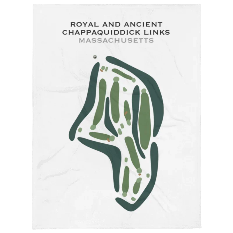 Royal and Ancient Chappaquiddick Links, Massachusetts - Printed Golf Course