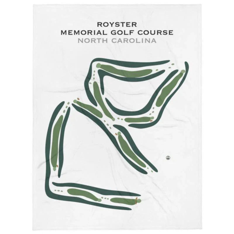 Royster Memorial Golf Course, North Carolina - Printed Golf Courses