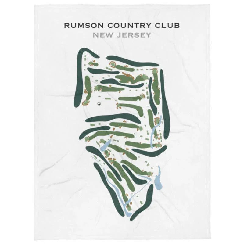 Rumson Country Club, New Jersey - Printed Golf Course