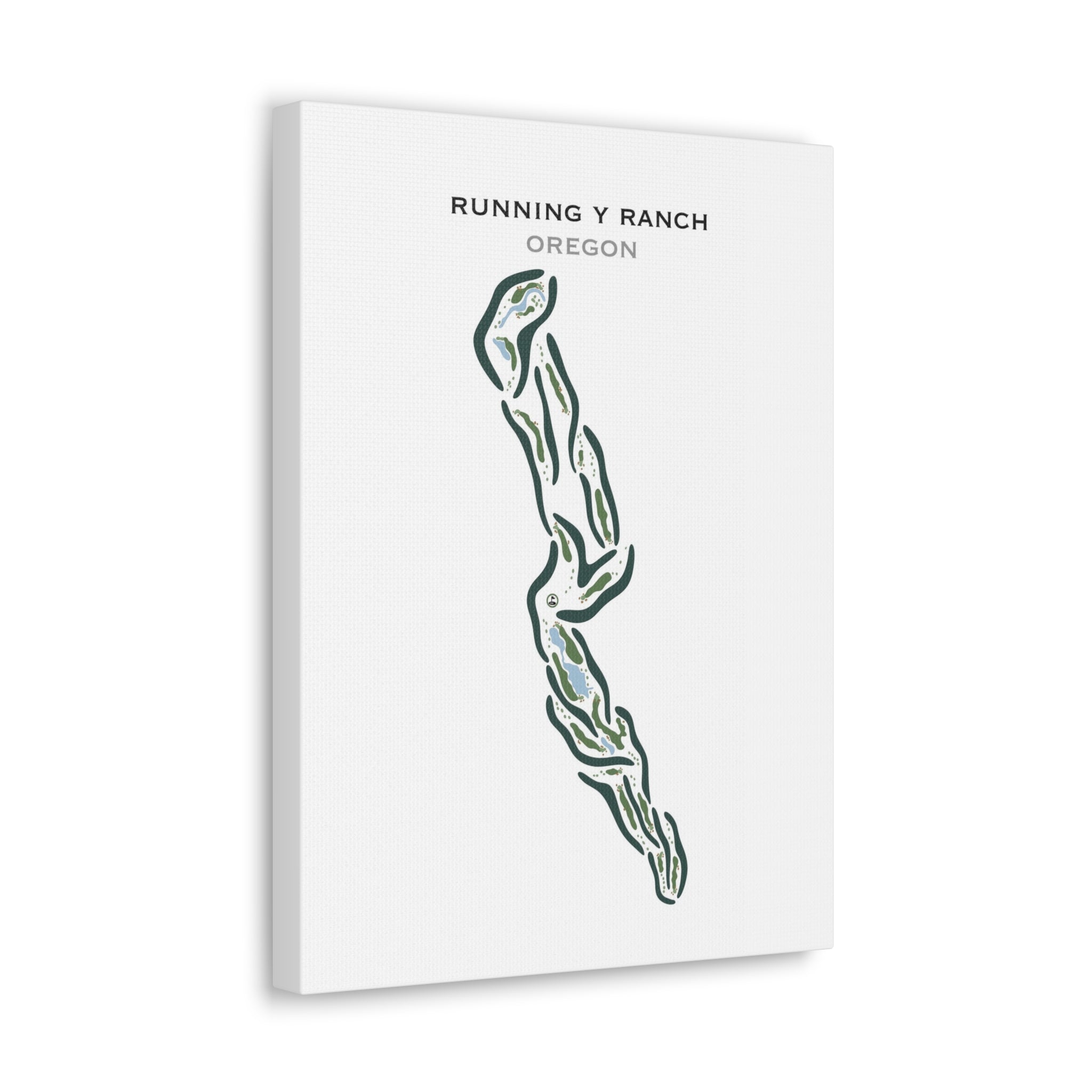 Running Y Ranch, Oregon - Printed Golf Courses