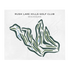 Rush Lake Hills Golf Club, Michigan - Printed Golf Courses