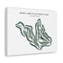 Rush Lake Hills Golf Club, Michigan - Printed Golf Courses