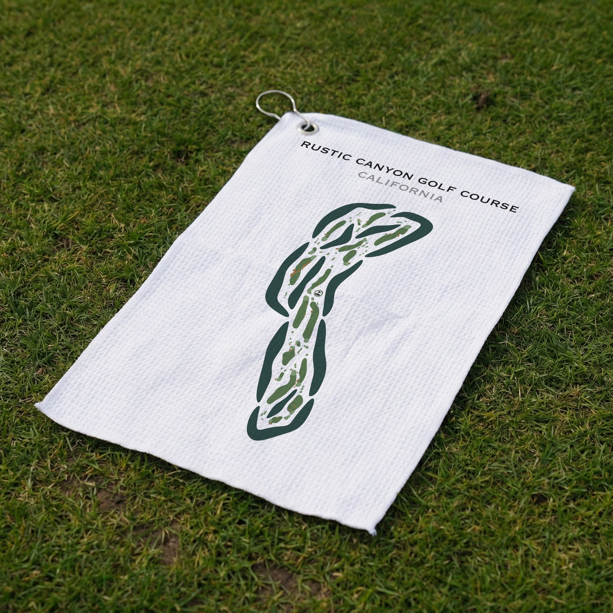 Rustic Canyon Golf Course, California - Printed Golf Courses