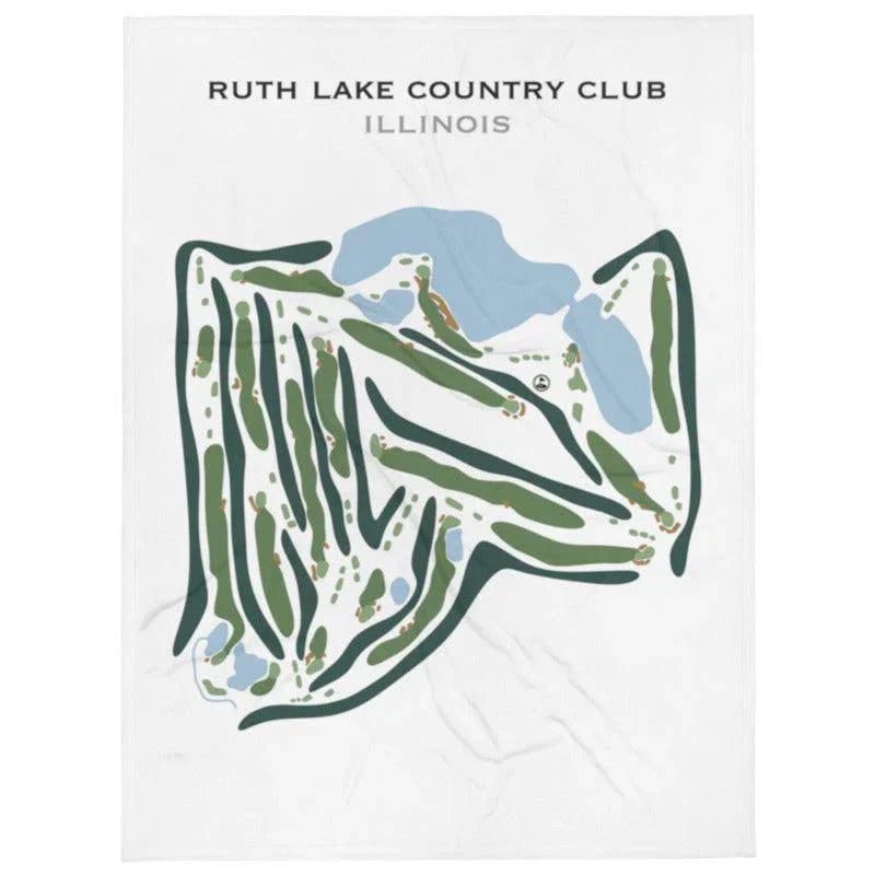 Ruth Lake Country Club, Illinois - Printed Golf Courses