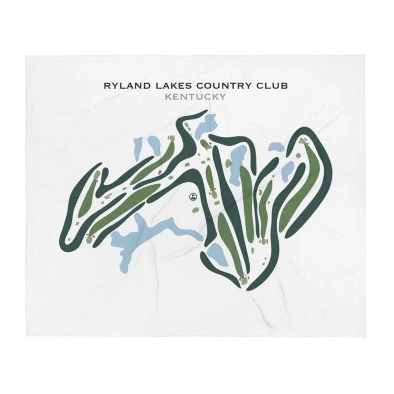 Ryland Lakes Country Club, Kentucky - Printed Golf Courses