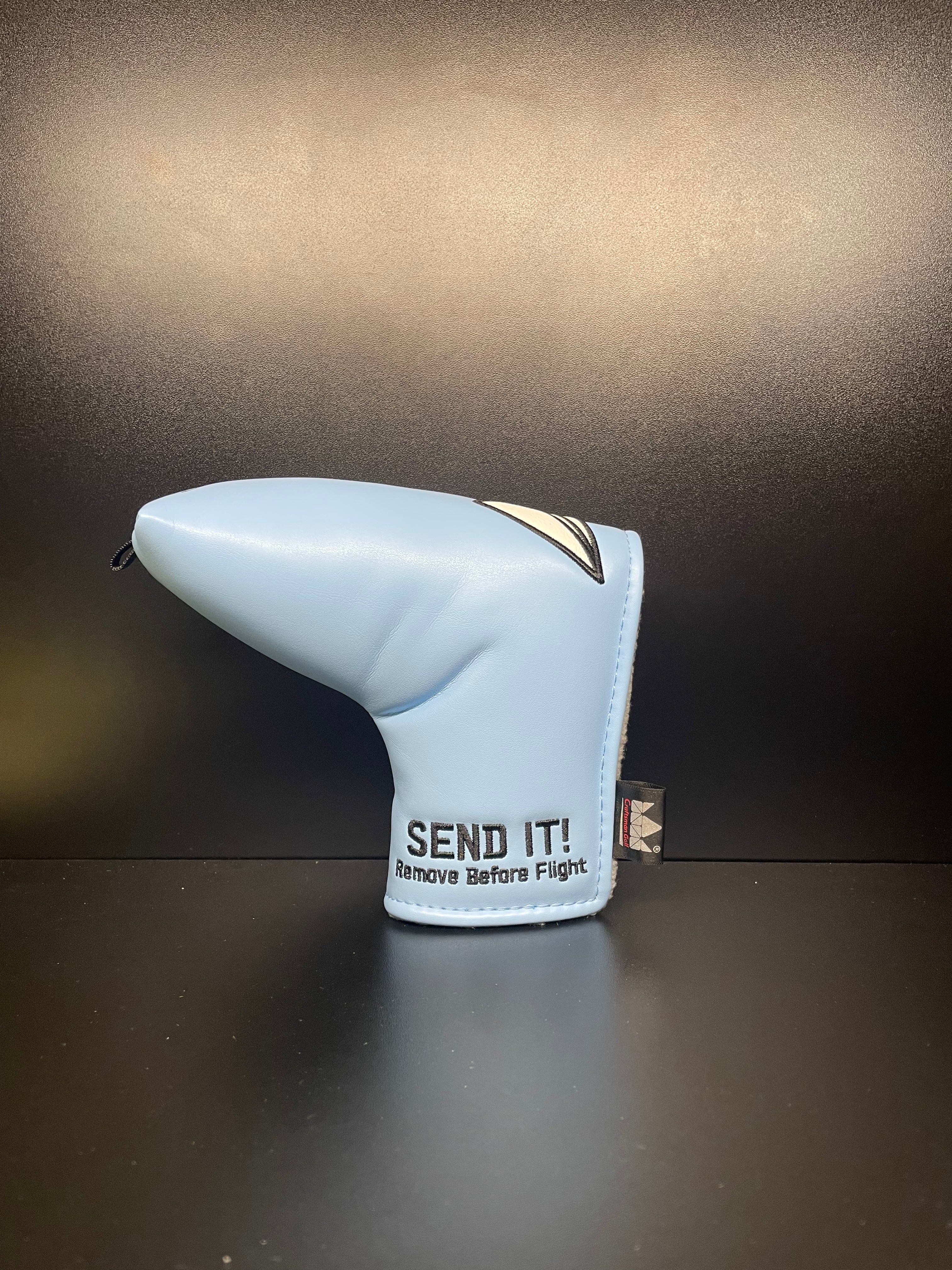 SEND IT! Remove Before Flight Blue Headcover