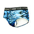SHEATH Polyester Camo Men's Pouch American Brief (4 Pack)