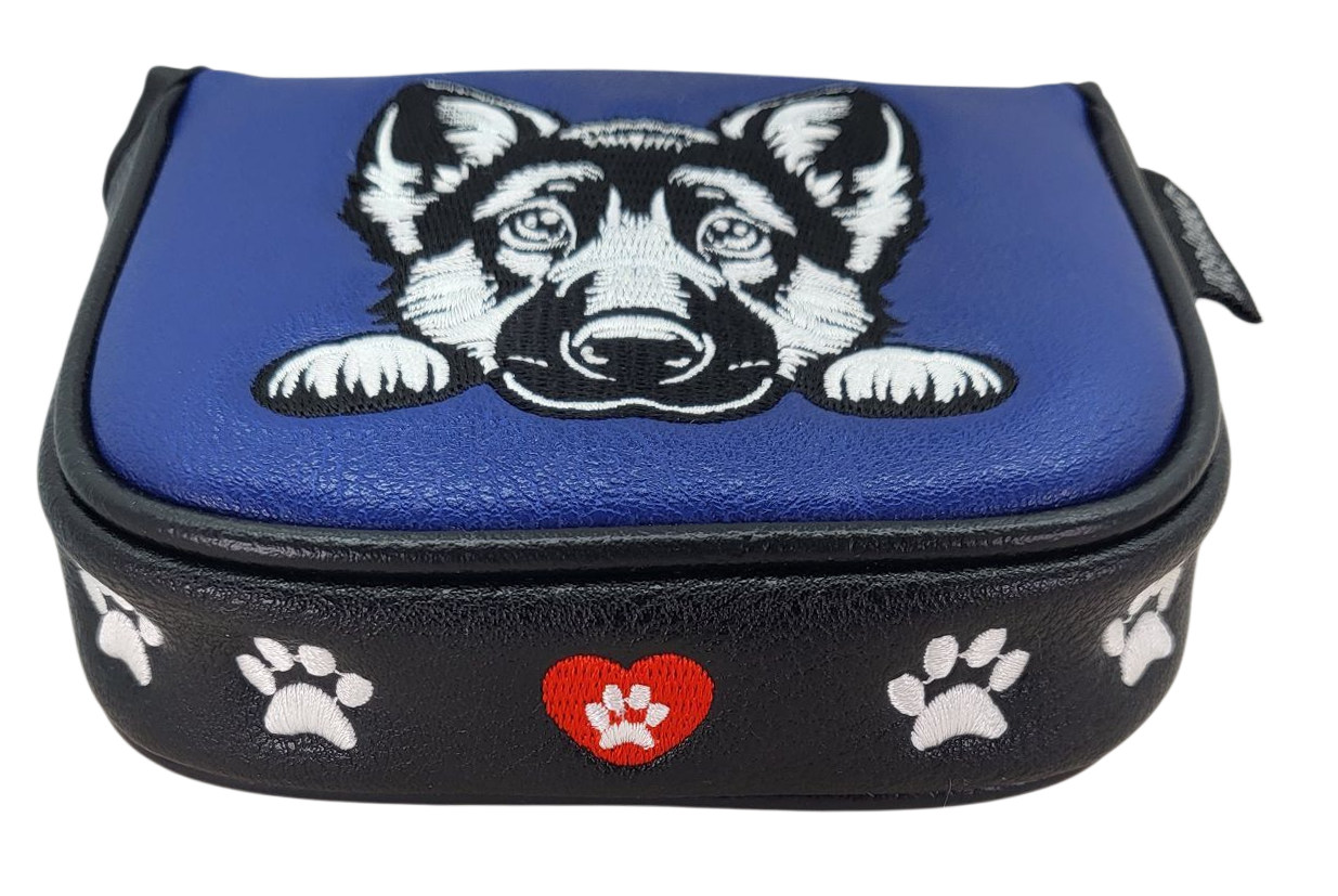 German Shepherd Embroidered Putter Cover by ReadyGOLF  -  Mallet