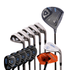 Lazrus Golf 8 pc Set - LAZ2 Driver, 6-PW Irons or 6-PW Hybrids, 52° Wedge, Putter