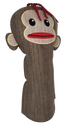 Sock Monkey Embroidered Driver Headcover by ReadyGOLF