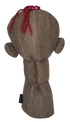 Sock Monkey Embroidered Driver Headcover by ReadyGOLF