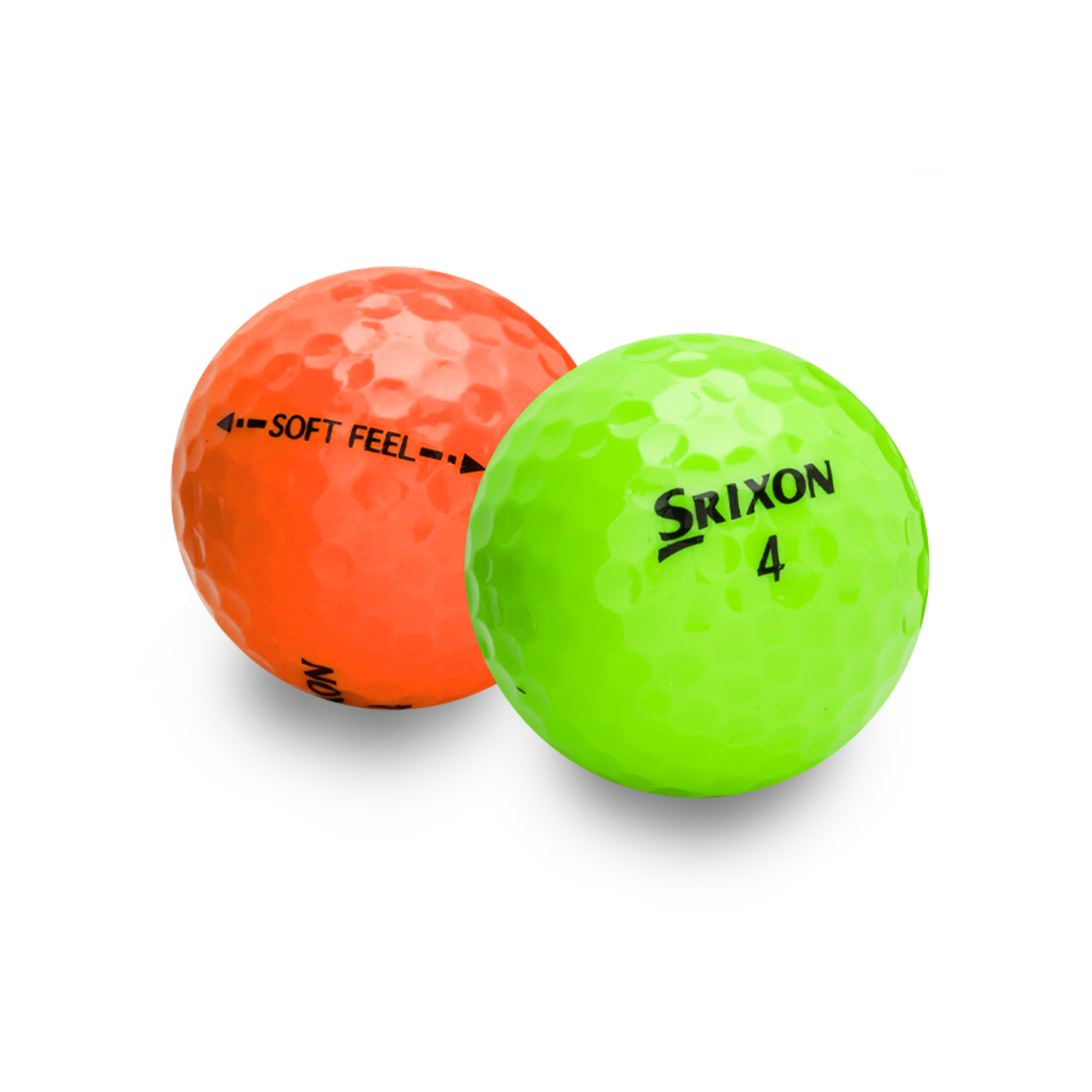 Used Srixon Color Mix Golf Balls - 1 Dozen