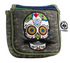 Mustache Sugar Skull - Mallet Putter Cover Green Camo
