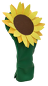 Golden Sunflower Embroidered Driver Headcover by ReadyGOLF