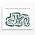 Sabal Springs Golf & Racquet Club, Florida - Printed Golf Courses