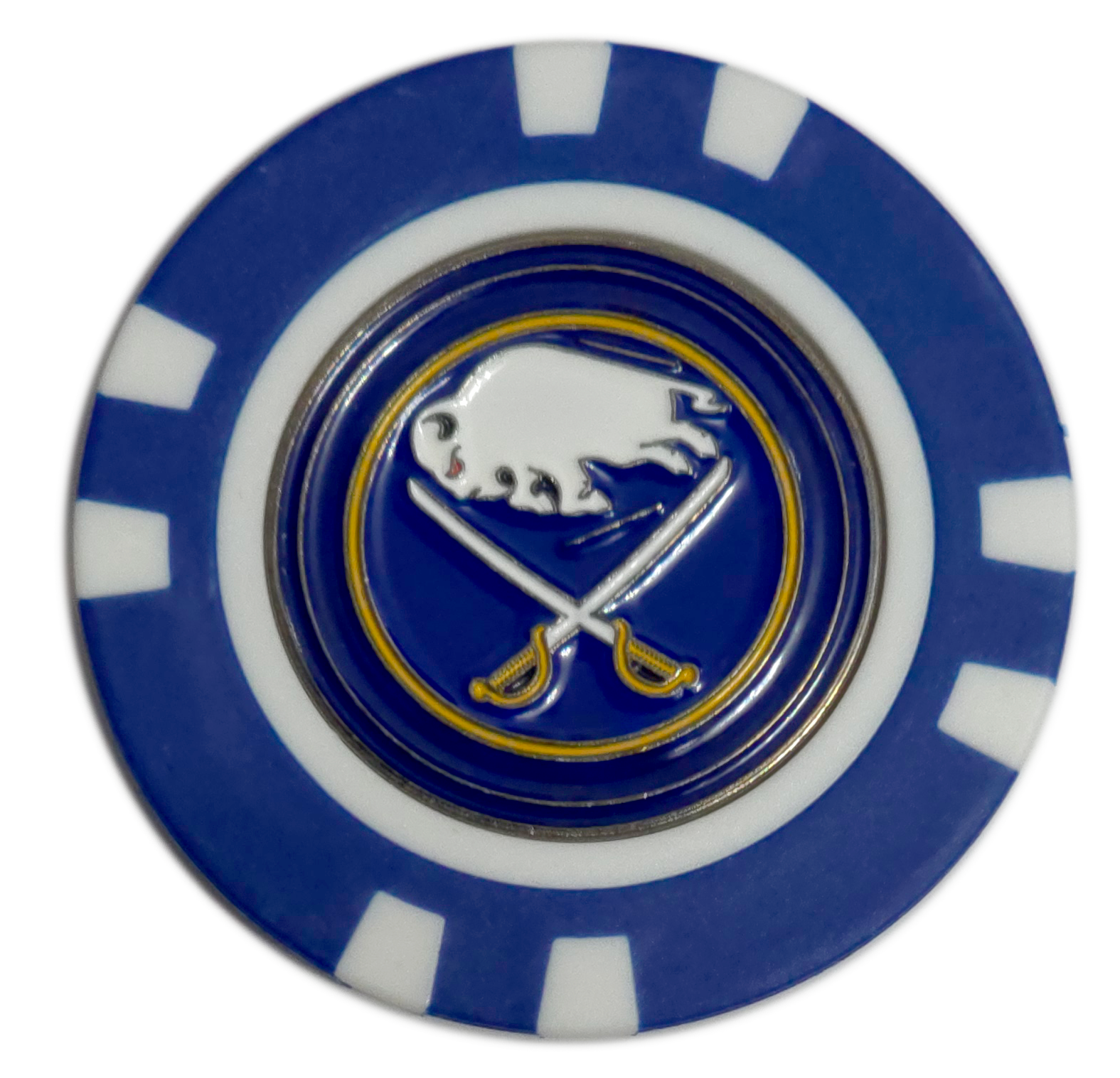Officially Licensed Buffalo Sabres Poker Chip Ball Marker