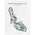 Saddle Creek Golf Club, Tennessee - Printed Golf Courses