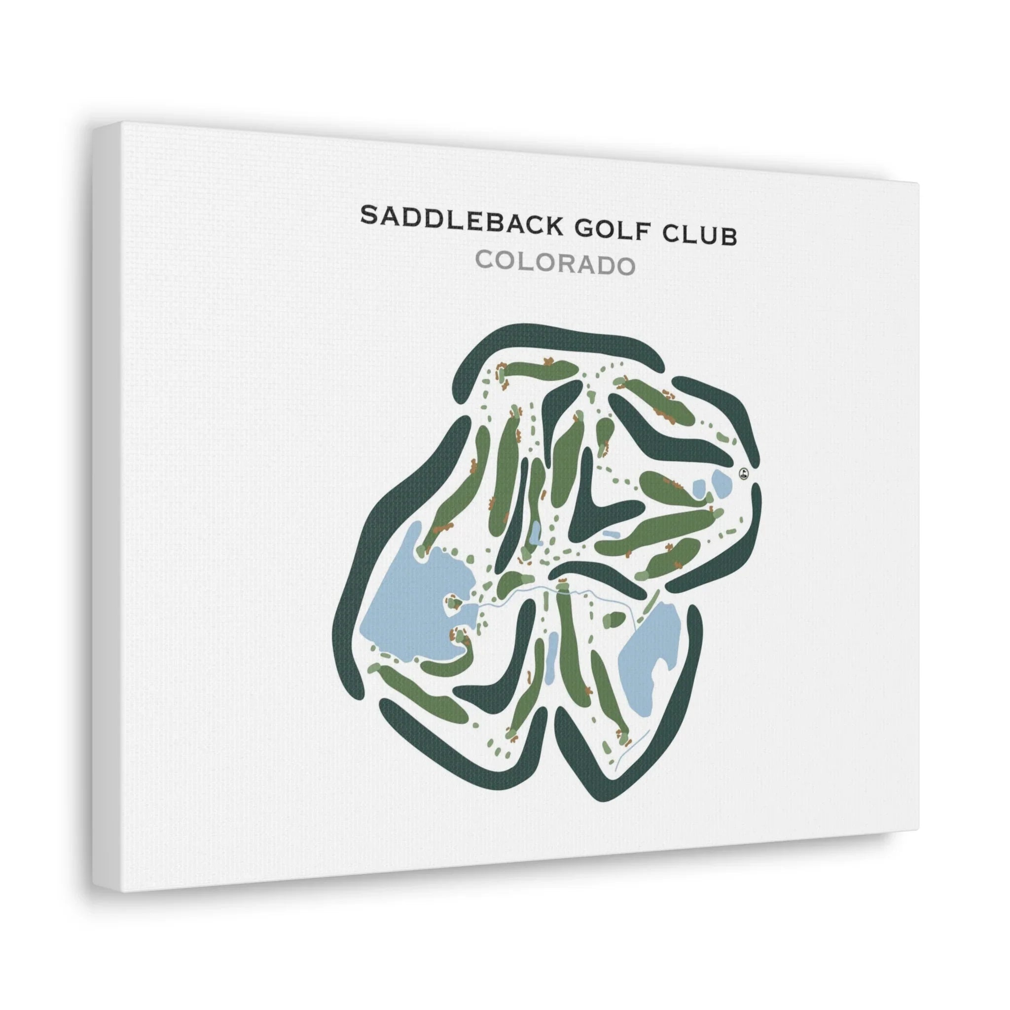 Saddleback Golf Club, Colorado - Printed Golf Courses