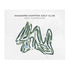 Sagamore - Hampton Golf Club, New Hampshire - Printed Golf Courses