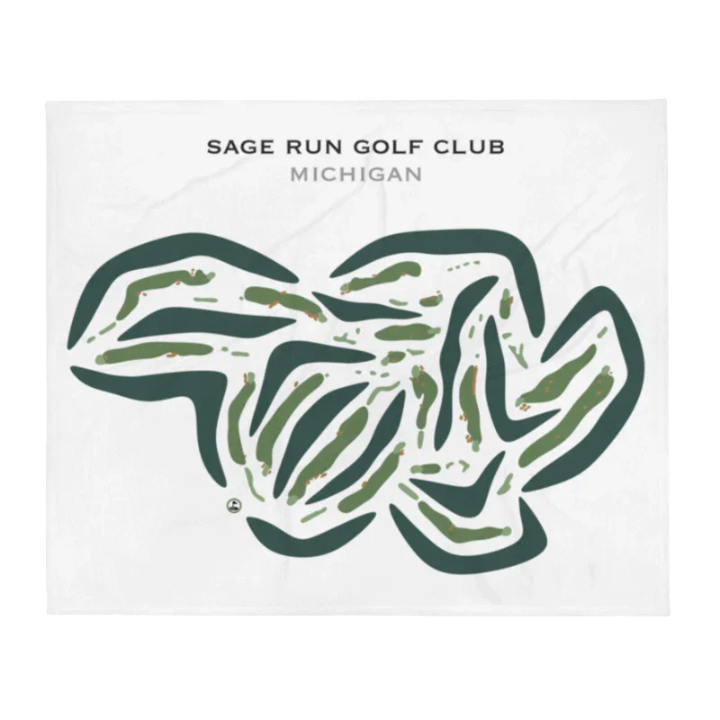 Sage Run Golf Club, Michigan - Printed Golf Courses