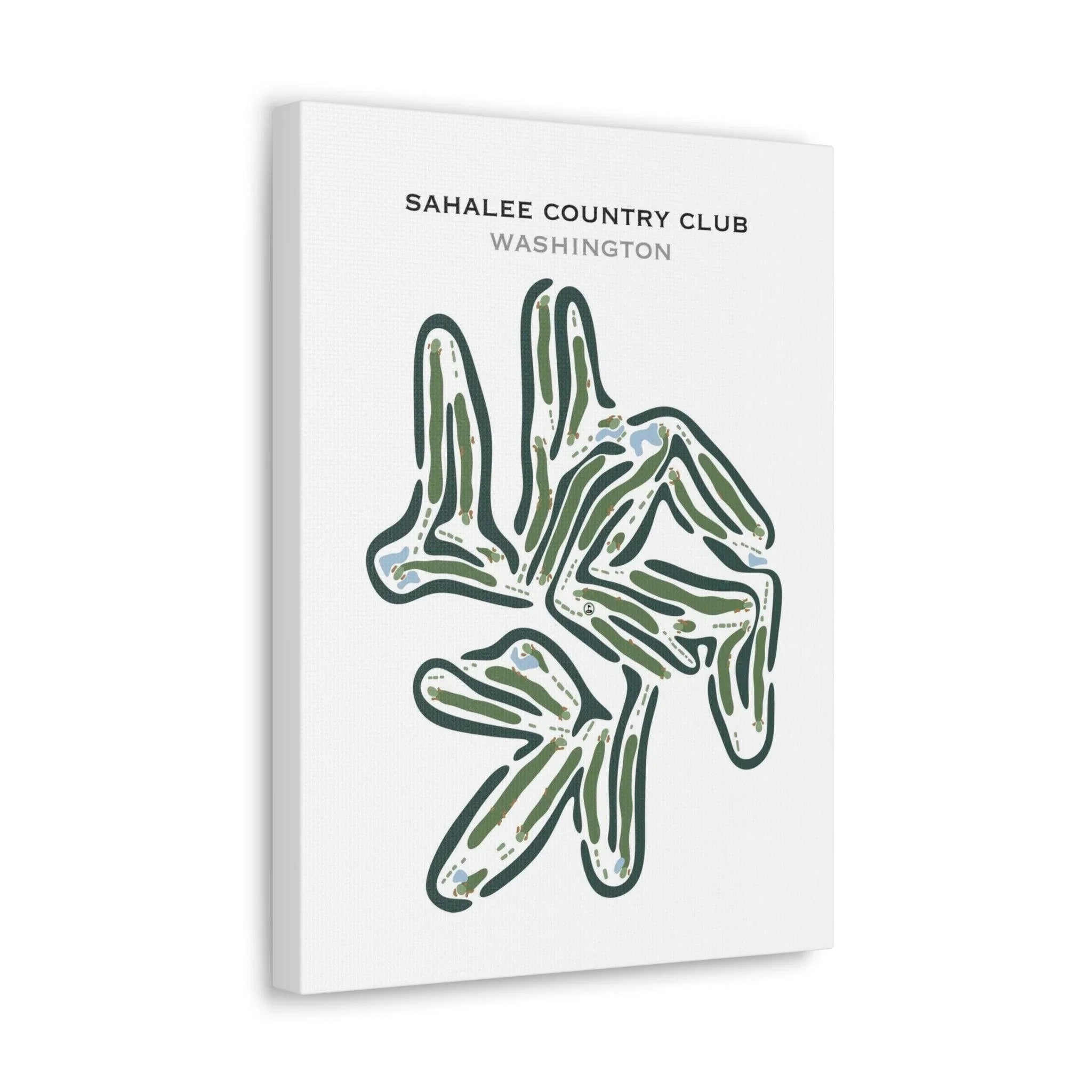 Sahalee Country Club, Washington - Printed Golf Courses