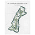 St. Charles Country Club, Illinois (18 Original Holes) - Printed Golf Course