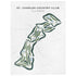 St. Charles Country Club, Illinois All 26 Holes - Printed Golf Course