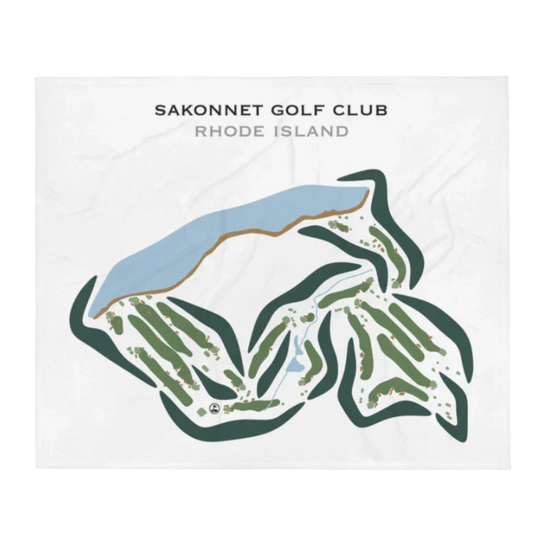 Sakonnet Golf Club, Rhode Island - Printed Golf Course